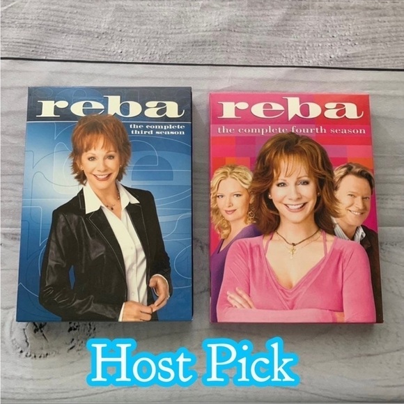✅2x Host Pick✅ Reba TV Show: Seasons 3 and 4 DVD Sets - Picture 1 of 9